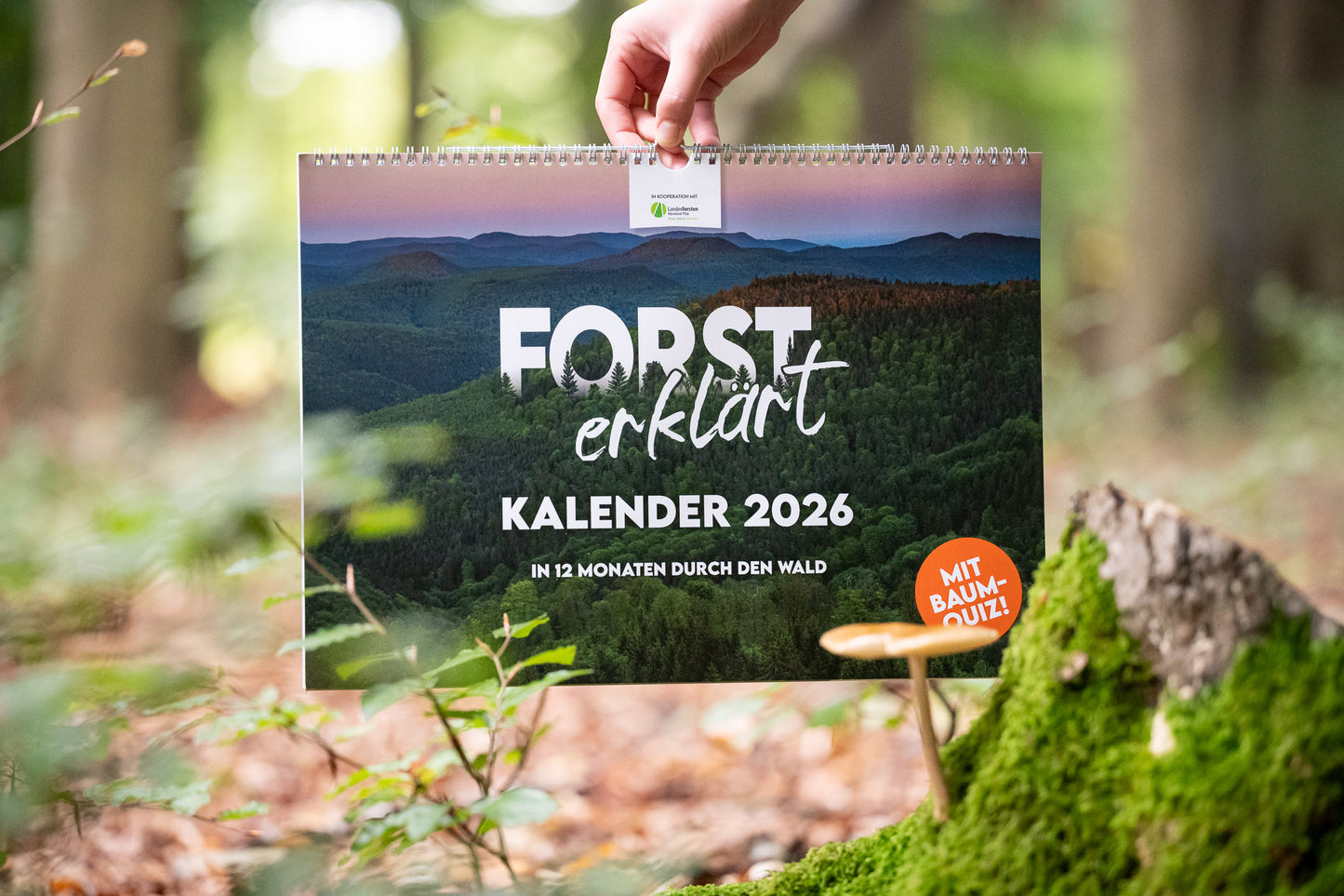 Forst erklärt Waldkalender 2026